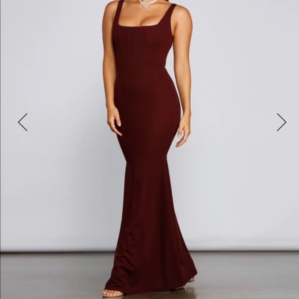 Formal Mermaid Corset Dress